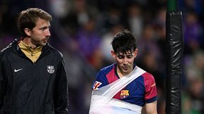 Wielki pech piłkarza Barcelony. Musiał zejść w 37. minucie