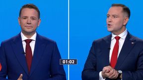 Nawrocki tłumaczył się z ustawek. Zaczął mówić o Tusku