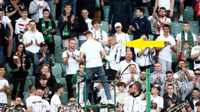 Poznajesz? Tylko zobacz, kto pojawił się wśród kibiców Legii