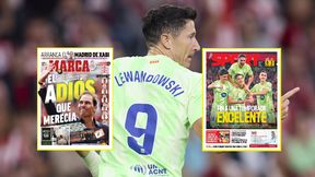 Zobacz okładki po zwycięstwie Barcelony. Lewandowski konkurował z legendą