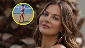 Lewandowska zapozowała na plaży. Lawina komentarzy