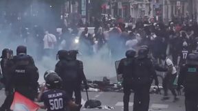 Bijatyka na ulicach Paryża. Są nagrania