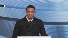 Alexander-Arnold zaskoczył na prezentacji. Wystarczyły pierwsze zdania