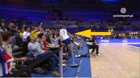 Rzucił się w tłum kibiców. Powiało grozą w meczu Ligi Narodów