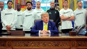 Nagranie z Trumpem obiegło sieć. Tylko spójrz na ich miny