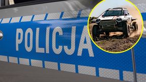 Mieszkańcy zgłosili niszczenie wałów. Policja przerwała rajd