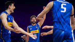 Dwa zwroty akcji w meczu Włochów. Decydował tie-break