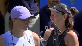 Pegula od razu zwróciła się do Świątek. I ta reakcja Polki