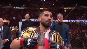 Fenomen! Ilia Topuria nokautuje i sięga po kolejny pas UFC