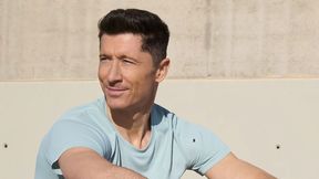 Wyluzowany i bez koszulki. Lewandowski pokazał "kaloryfer"