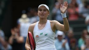 Jelena Rybakina pokazała moc. Godzina i było po meczu