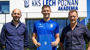 Oficjalnie: Lech przedłużył kontrakt z bramkarzem. "Czeka go niełatwe zadanie"