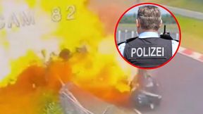 Koszmarny wypadek Polaka na Nurburgringu. Jest reakcja niemieckiej policji