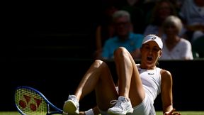 Trybuny zamarły. Chwile grozy w półfinale Bencić - Świątek