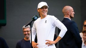 "Nie spodziewałam się, że wygram Wimbledon". Świątek szczerze po wygranej