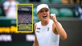 Była na meczu Igi. Tak zareagowała na jej zwycięstwo