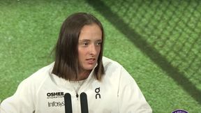 "Będzie coś bardziej szalonego". Iga Świątek usłyszała pytanie o świętowanie