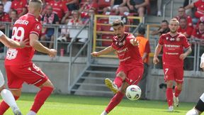 Błysk Juljana Shehu przesądził. Skromne, ale zwycięstwo Widzewa Łódź