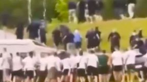 Niemieccy kibole zaatakowali po sparingu. Bijatyka na 150 osób