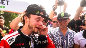 Rozpłakał się na mecie. Syn legendy zaskoczył w mistrzostwach świata