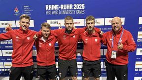 Polacy wygrywali z Chińczykami, ale na uniwersjadzie bez medali