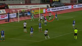 Był trzy metry od bramki. Niewiarygodne pudło legionisty! [WIDEO]