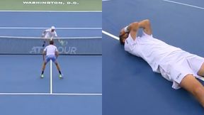 Niewiarygodna piłka meczowa! Rosjanin zszedł z kortu wybuczany