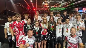 Osiem medali i czterech czempionów. Sukces kadry Polski na Młodzieżowych Mistrzostwach Świata MMA 2025