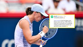 Nowy pseudonim. Tak nazwano Igę po tym, co zrobiła w środę