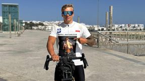 Ruszył na rowerze do Afryki. Wszystko po to, by pomóc trenerowi