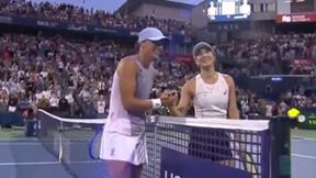 Tak Niemka zachowała się po meczu z Igą. Aż Polka zaczęła się śmiać