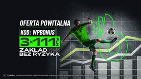 TOTALbet kod promocyjny "WPBONUS" - trzy zakłady bez ryzyka do 333 złotych!
