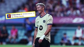 Trzy słowa. Oto jak Barcelona zareagowała na trafienie Lewandowskiego