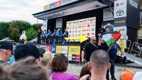 Sceny na Tour de Pologne. Musiała interweniować ochrona