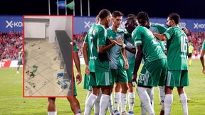 Pokazali szatnię Izraelczyków po meczu w Polsce