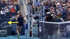 Klasy nie kupisz. Kamery zarejestrowały, co Collins zrobiła po porażce