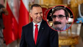 Niespodziewany gość u prezydenta Nawrockiego. "Przechodziłem tamtędy"