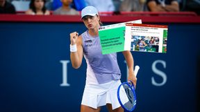 "Z łatwością". Tak świat zareagował na zwycięstwo Świątek