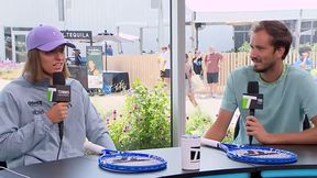 Świątek usiadła obok Rosjanina w studiu. Oto co powiedział