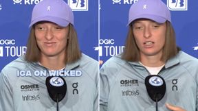 "Byłam w szoku". Iga Świątek nagle wypaliła na konferencji