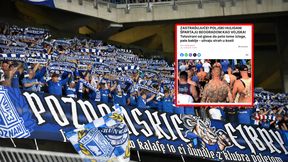 Serbowie donoszą. "Chuligani z Poznania wyglądali przerażająco"