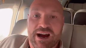 Fury i jego rodzina byli przerażeni. Awaryjne lądowanie samolotu