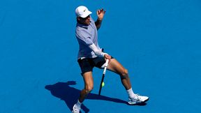 Dramat lidera rankingu. Finał turnieju w Cincinnati trwał tylko 23 minuty