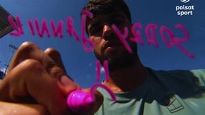 Wygrał finał i przeprosił. To co napisał na kamerze, przejdzie do historii