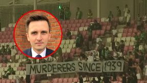 Ohydny baner wymierzony w Polaków. "Ogromna presja, posypią się kary"