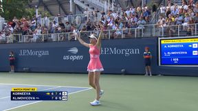 Linda Klimovicova zrobiła pierwszy krok w kierunku US Open