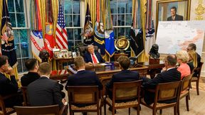 Mało kto to zobaczył. Oto, co stało w Gabinecie Owalnym u Trumpa