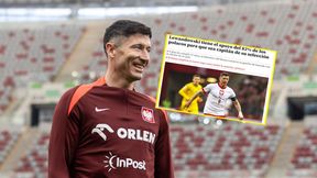 W Hiszpanii znów głośno o Lewandowskim. "Chce tego 82 procent Polaków"