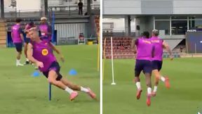 Forma "Lewego"? Nagrali pojedynek biegowy z Rashfordem