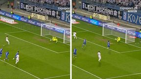 Raz! Dwa! Borek aż krzyczał po tym, co zrobił bramkarz Lecha